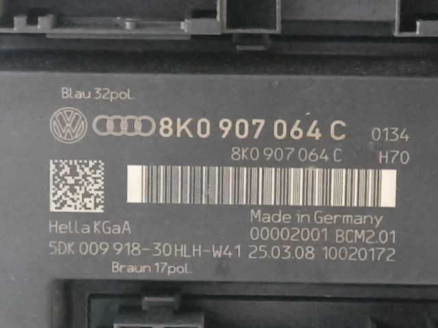 bontott AUDI A5 Komfort Elektronika