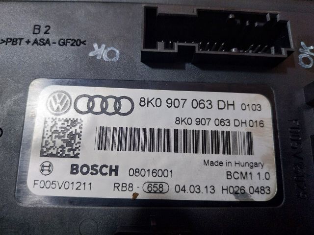 bontott AUDI A5 Komfort Elektronika