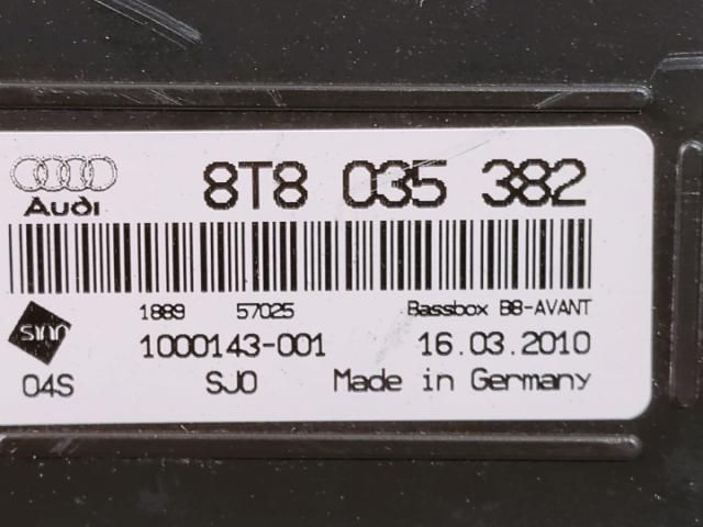 bontott AUDI A5 Mélynyomó Hangszóró