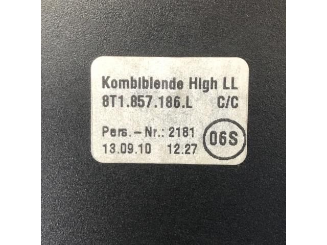 bontott AUDI A5 Multifunkciós Kijelző Keret