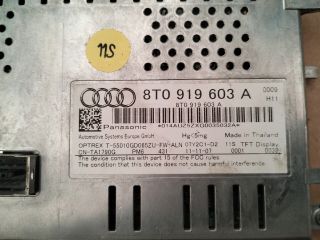 bontott AUDI A5 Multifunkciós Kijelző