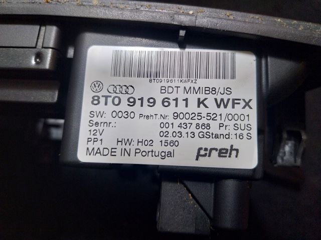 bontott AUDI A5 Multimédia Vezérlő