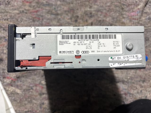 bontott AUDI A5 Navigációs Fejegység