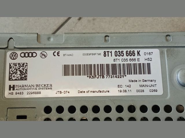 bontott AUDI A5 Rádió / CD