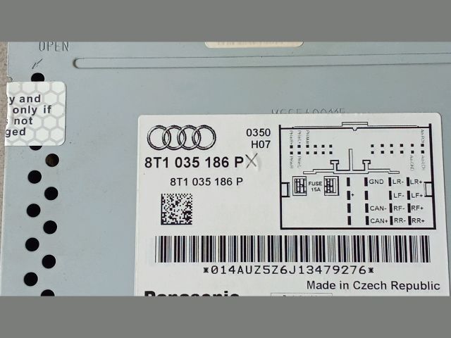 bontott AUDI A5 Rádió / CD