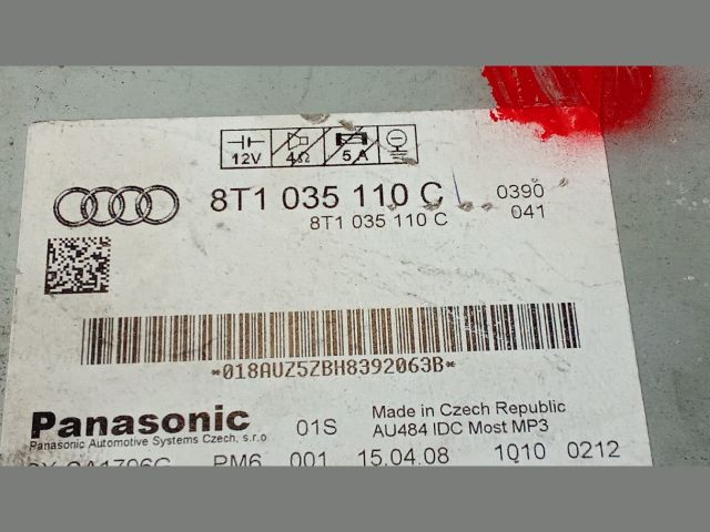 bontott AUDI A5 Rádió / CD