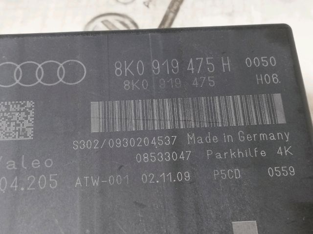 bontott AUDI A5 Tolatóradar Elektronika