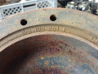 bontott AUDI A6 C5 Főtengely Szíjtárcsa