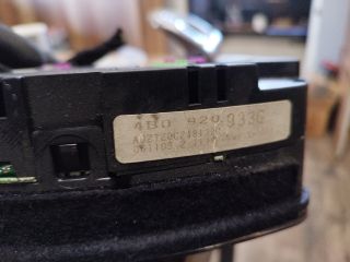 bontott AUDI A6 C5 Kilométeróra