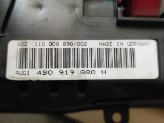 bontott AUDI A6 C5 Kilométeróra