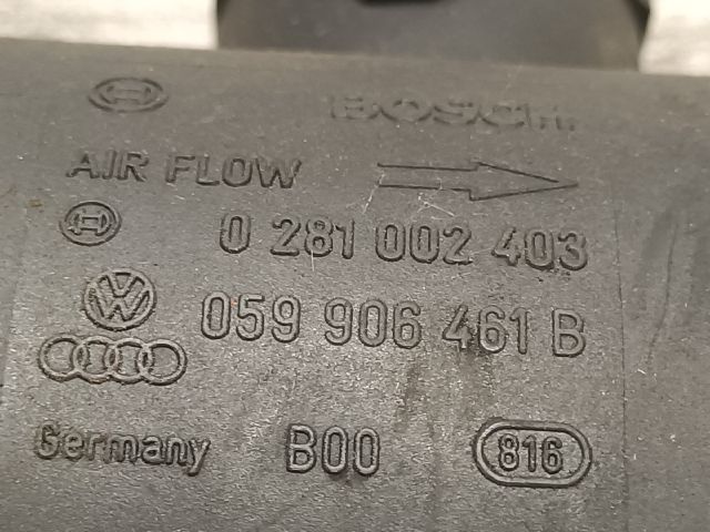 bontott AUDI A6 C5 Légtömegmérő