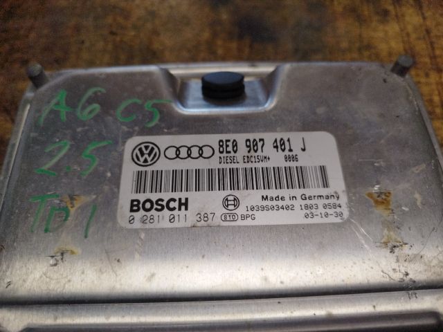 bontott AUDI A6 C5 Motorvezérlő