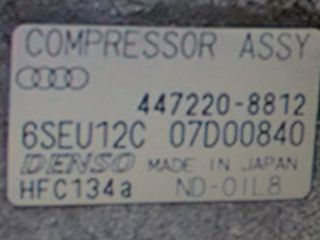 bontott AUDI A6 C5 Klímakompresszor