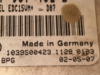 bontott AUDI A6 C5 Motorvezérlő