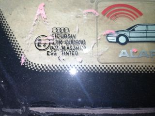 bontott AUDI A6 C5 Bal C Oszlop Oldalablak Üveg