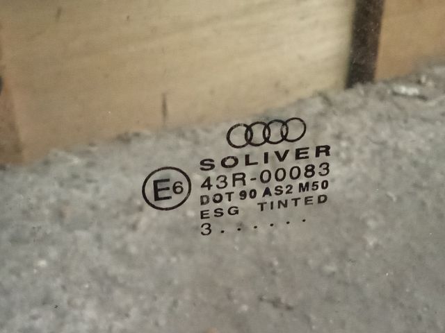 bontott AUDI A6 C5 Bal első Ablak