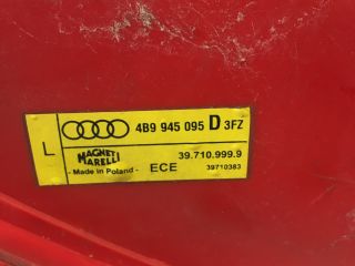 bontott AUDI A6 C5 Bal Hátsó Lámpa