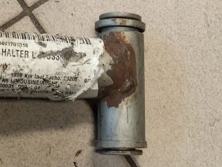 bontott AUDI A6 C5 Bal Lökhárító Tartó Nyúlványvég