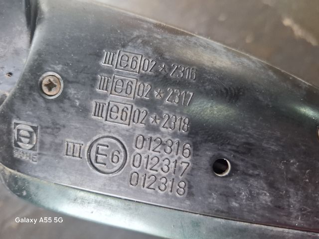 bontott AUDI A6 C5 Bal Visszapillantó Tükör (Elektromos)