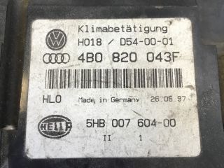 bontott AUDI A6 C5 Fűtéskapcsoló (digit klímás)