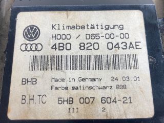 bontott AUDI A6 C5 Fűtéskapcsoló (digit klímás)