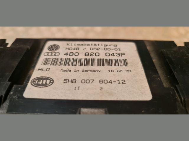 bontott AUDI A6 C5 Fűtéskapcsoló