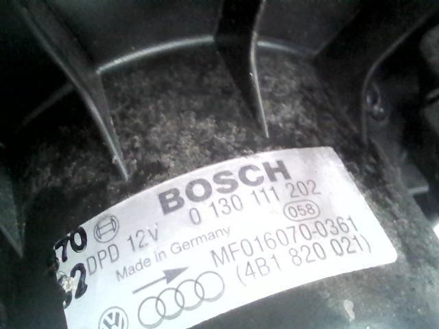 bontott AUDI A6 C5 Fűtőmotor (Nem klímás)