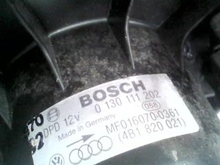 bontott AUDI A6 C5 Fűtőmotor (Nem klímás)