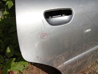 bontott AUDI A6 C5 Jobb hátsó Ajtó (Üres lemez)