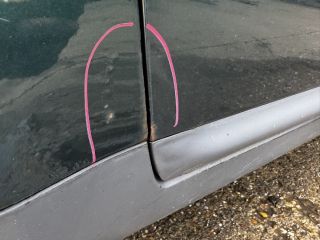 bontott AUDI A6 C5 Jobb hátsó Dobbetét (Kerékjárati, Műanyag)