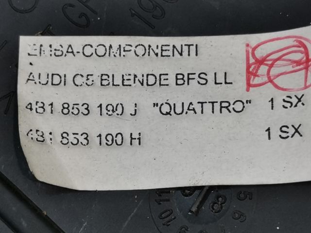 bontott AUDI A6 C5 Jobb Műszerfal Díszléc