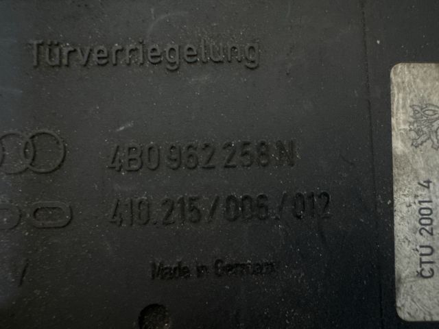 bontott AUDI A6 C5 Komfort Elektronika