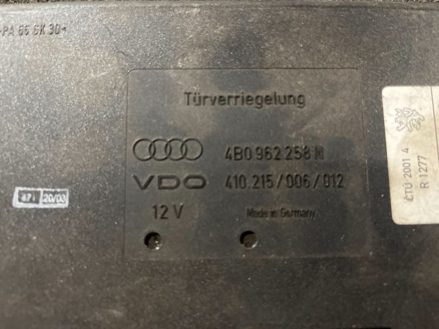 bontott AUDI A6 C5 Komfort Elektronika