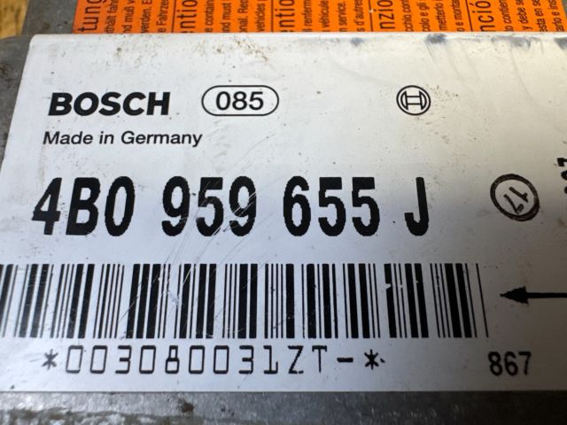 bontott AUDI A6 C5 Légzsák Elektronika