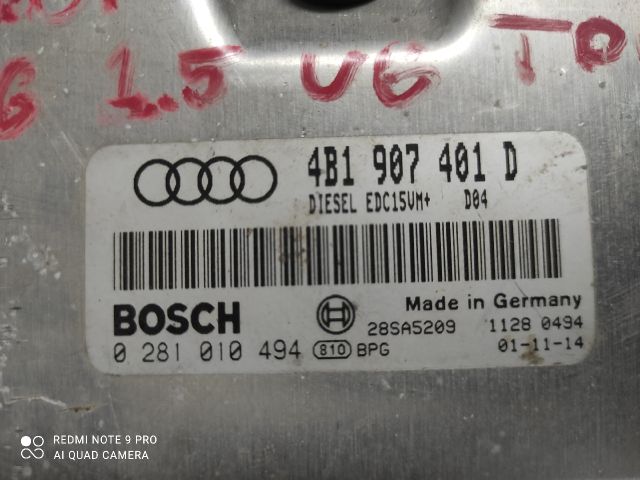 bontott AUDI A6 C5 Motorvezérlő