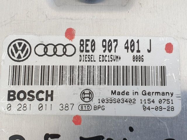 bontott AUDI A6 C5 Motorvezérlő