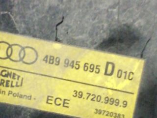 bontott AUDI A6 C5 Rendszámtábla Tartó