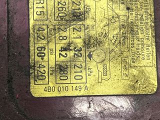 bontott AUDI A6 C5 Tankajtó