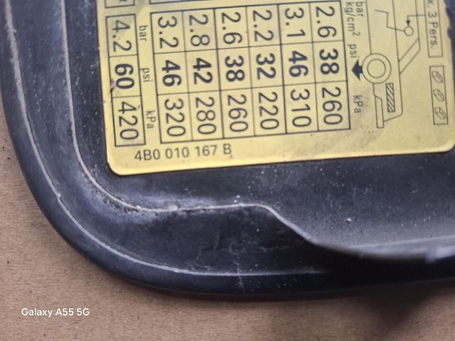 bontott AUDI A6 C5 Tankajtó