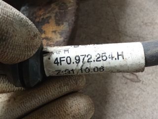 bontott AUDI A6 C6 Bal hátsó Féknyereg Munkahengerrel