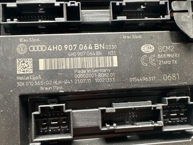 bontott AUDI A6 C6 Komfort Elektronika