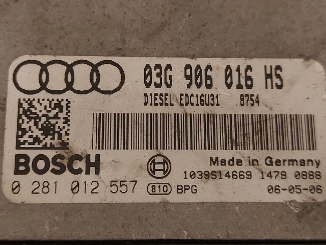 bontott AUDI A6 C6 Motorvezérlő
