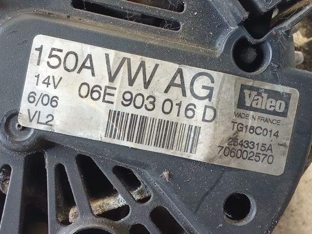 bontott AUDI A6 C6 Generátor