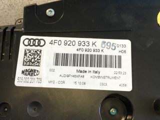 bontott AUDI A6 C6 Kilométeróra