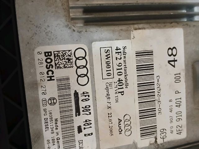 bontott AUDI A6 C6 Motorvezérlő