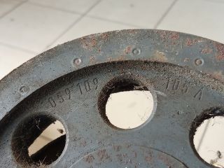 bontott AUDI A6 C6 Főtengely Szíjtárcsa