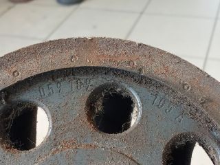 bontott AUDI A6 C6 Főtengely Szíjtárcsa