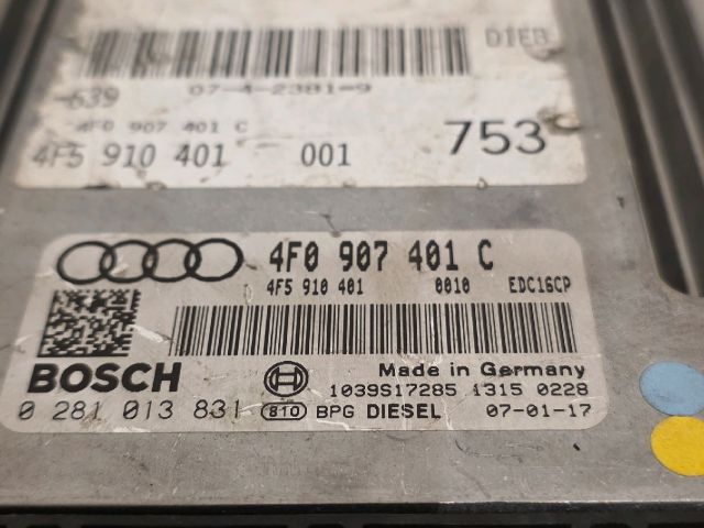 bontott AUDI A6 C6 Motorvezérlő