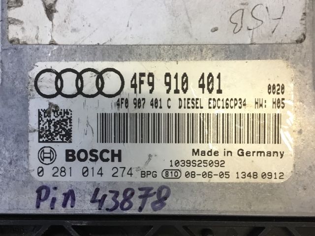 bontott AUDI A6 C6 Motorvezérlő