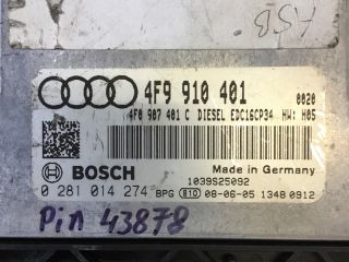 bontott AUDI A6 C6 Motorvezérlő